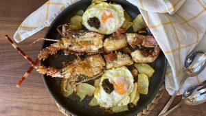 Langosta con Patatas